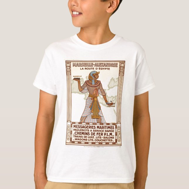 Vintage Egypt Travel T-Shirt (Front)