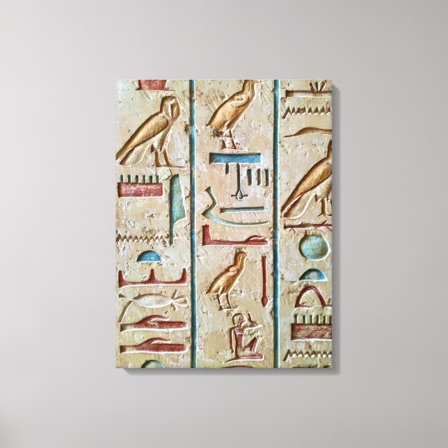 Vintage egyptian canvas art (Front)