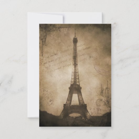 vintage eiffel tower (Front)