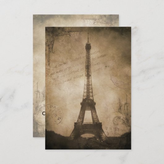 vintage eiffel tower (Front/Back)