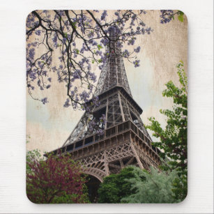 Eiffel Tower Mouse Pads Zazzle Vintage Eiffel Tower 2 Mouse Pad