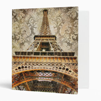 Vintage Eiffel Tower Binder