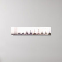 Vintage Eiffel Tower construction photo Paris