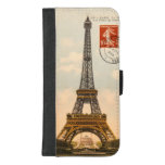 Vintage Eiffel Tower Iphone 8/7 Plus Wallet Case at Zazzle