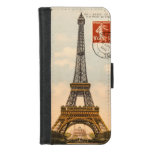 Vintage Eiffel Tower Iphone 8/7 Wallet Case at Zazzle