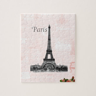 Vintage Eiffel Tower Jigsaw Puzzle