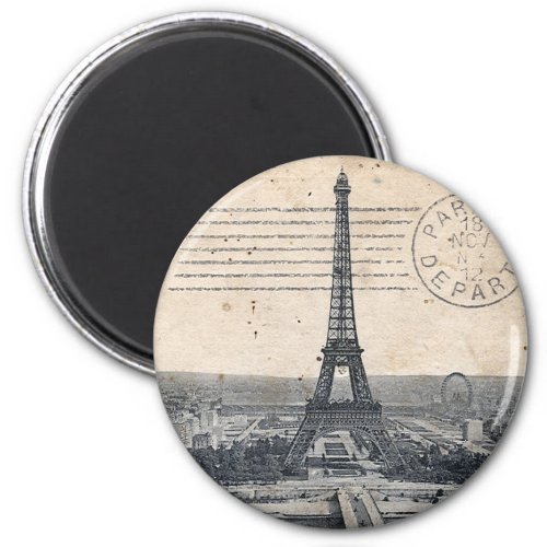 Vintage Eiffel Tower Magnet