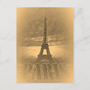 Vintage Eiffel Tower Paris #1 - Postcards