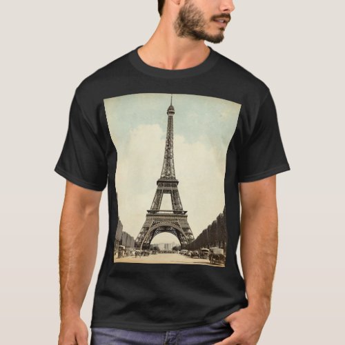 Vintage Eiffel Tower Paris T_shirt