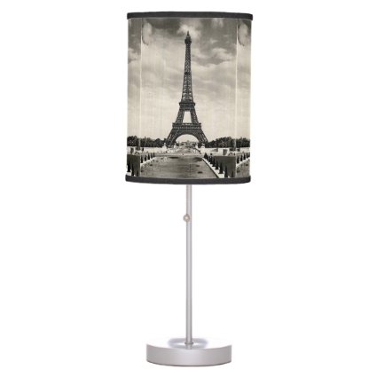 Vintage Eiffel Tower Paris Table Lamp