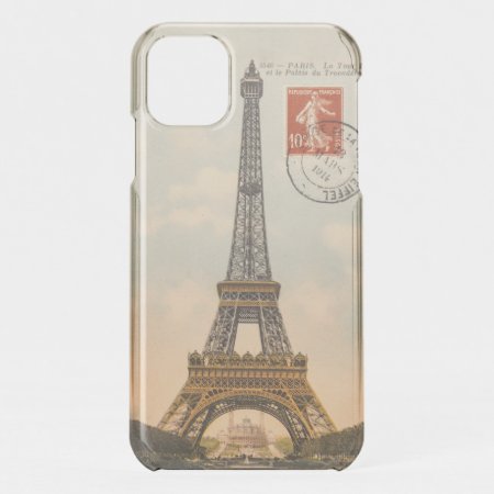 Vintage Eiffel Tower Iphone 11 Case