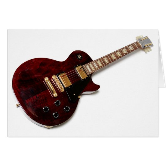 Vintage Electric Guitar Cards (Front Horizontal)