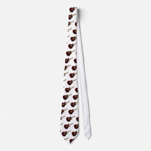 Vintage Electric Guitar Neck Tie