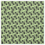 Vintage Electric Guitars Music Art CUSTOM BG COLOR Fabric