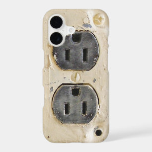 Vintage Electrical Outlet iPhone 17 Case