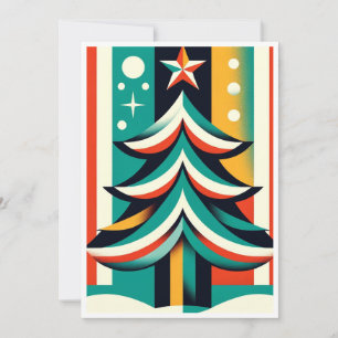 Vintage Elegance: A Villemot-Inspired Christmas Holiday Card