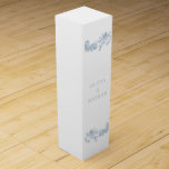 Vintage Elegance: Classic Floral Wedding Wine Box<br><div class="desc">Vintage Elegance: Classic Floral Wedding wine box

See matching collection in Niche and Nest Store</div>