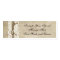 Vintage Elegance Lace on Twine Bombonaiare Tag