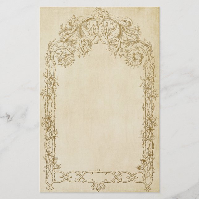 Vintage Elegance Stationery (Front)