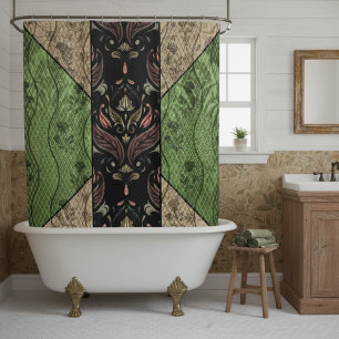 Vintage Elegance Unveiled: Renaissance Delight Shower Curtain