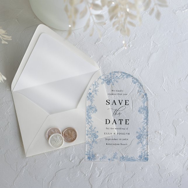 Vintage Elegance Wedding Save The Date (Creator Uploaded)