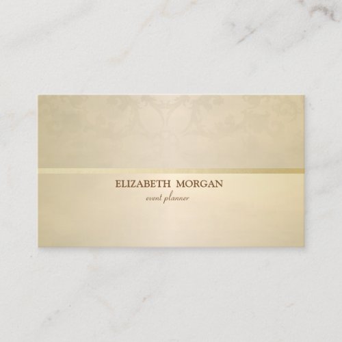 Vintage ElegantChicFloral Business Card