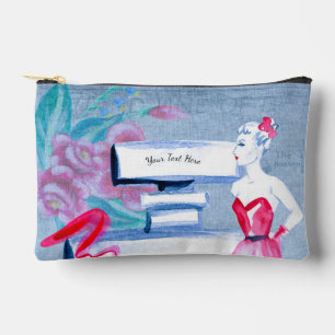 Vintage Elegant Eau De Parfum Ladies Boudoir Accessory Pouch
