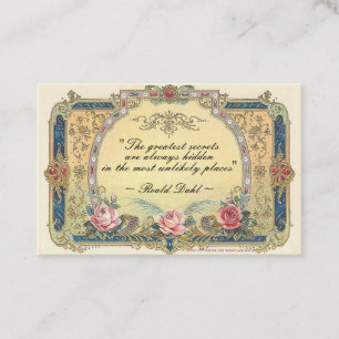 Vintage Elegant French Country Business Card