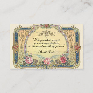 Vintage Elegant French Country Business Card