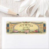 Vintage Elegant French Country Return Address Label | Zazzle