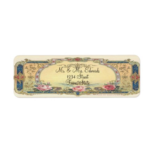 Vintage Elegant French Country Return Address Label