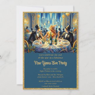 Vintage Elegant New Years Eve Party 