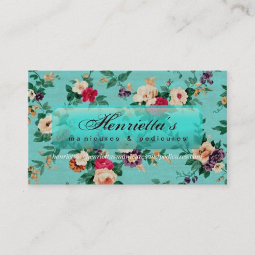 Vintage Elegant Pink Red Roses Wallpaper Business Card Templates