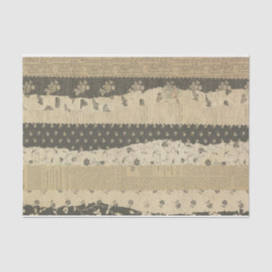 vintage elegant stripe decoupage ornate antique tissue paper