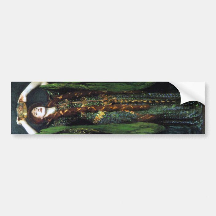 Vintage Ellen Terry As Lady Macbeth Bumper Sticker Zazzle Com