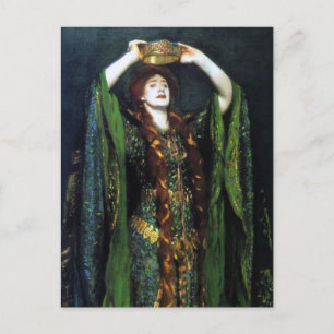 Vintage Ellen Terry as Lady Macbeth Postcard