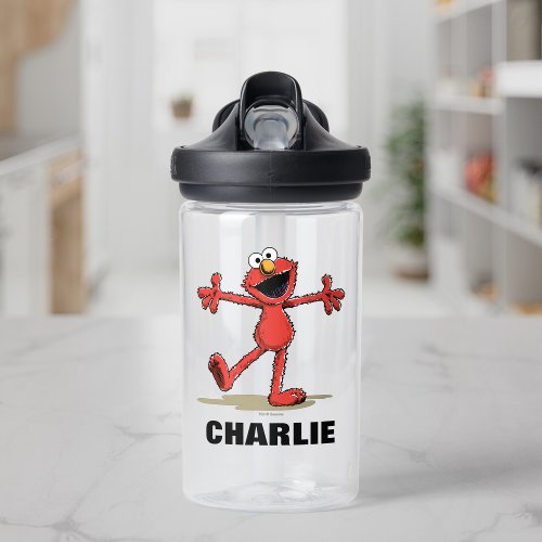 Vintage Elmo  Add Your Name Water Bottle