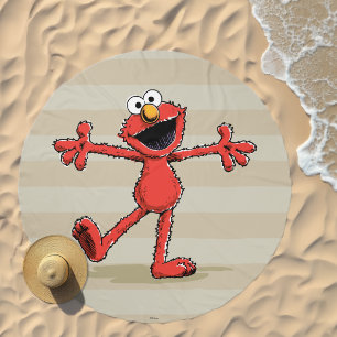 Vintage Elmo Beach Towel