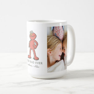 Vintage Elmo Best Dad - Photo Coffee Mug