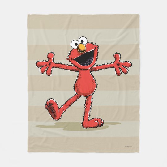 elmo fleece blanket