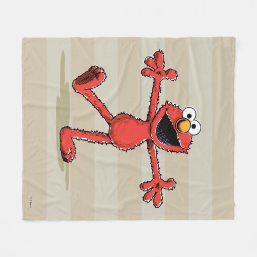 Vintage Elmo Fleece Blanket Zazzle