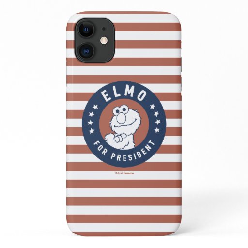 Vintage Elmo for President Badge iPhone 11 Case