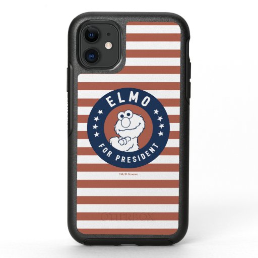 Vintage Elmo for President Badge OtterBox Symmetry iPhone 11 Case