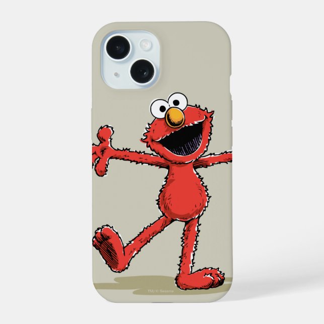 Vintage Elmo Iphone Case (Back)