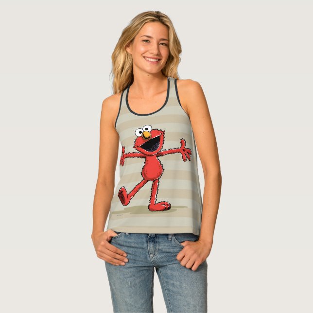 Vintage Elmo Tank Top (Front Full)