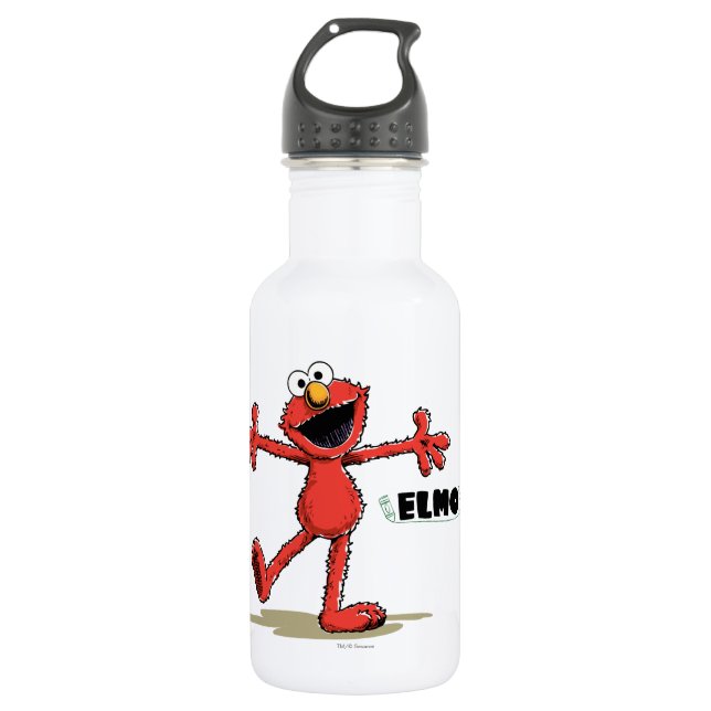 Vintage Elmo Water Bottle (Front)