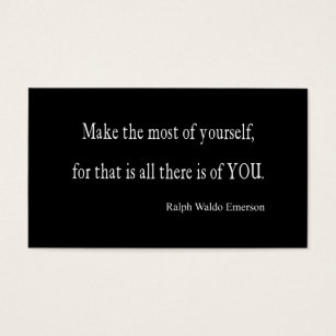 Inspirational Quote Business Cards &amp; Templates | Zazzle