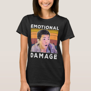 Vintage Emotional Damage The Asian Guy Meme Humor T-Shirt