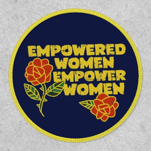 Vintage Empowered Women Empower Women Patch