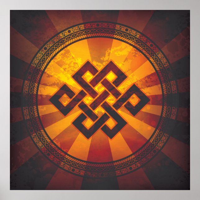 Vintage Endless Knot Print (Front)